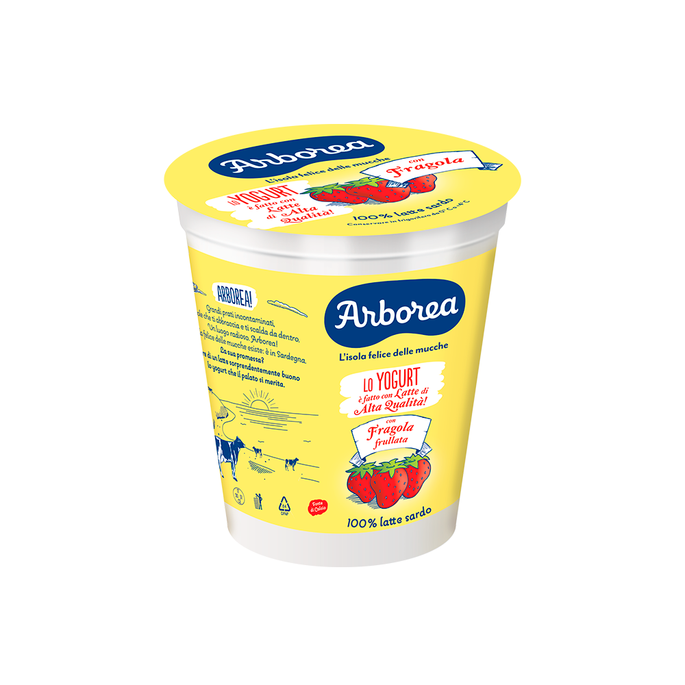 Yogurt proteico Dacos Bianco - 8 vasetti 200 gr - cremoso magro